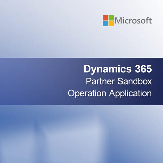 Dynamics 365 Partner Sandbox Operation Application