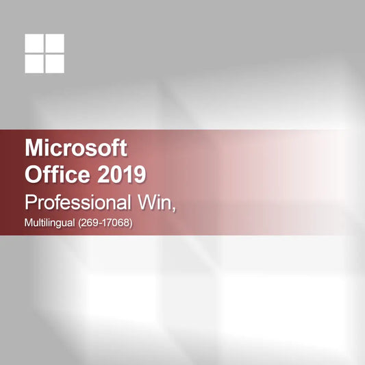 Microsoft Office 2019 Professional Win, Multilingual (269-17068)