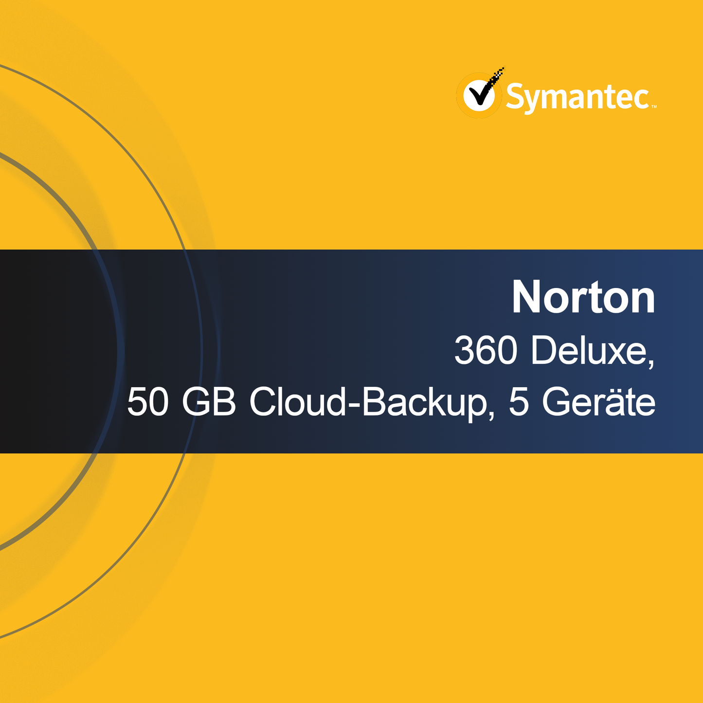Norton 360 Deluxe, 50 GB Cloud-Backup 5 Geräte