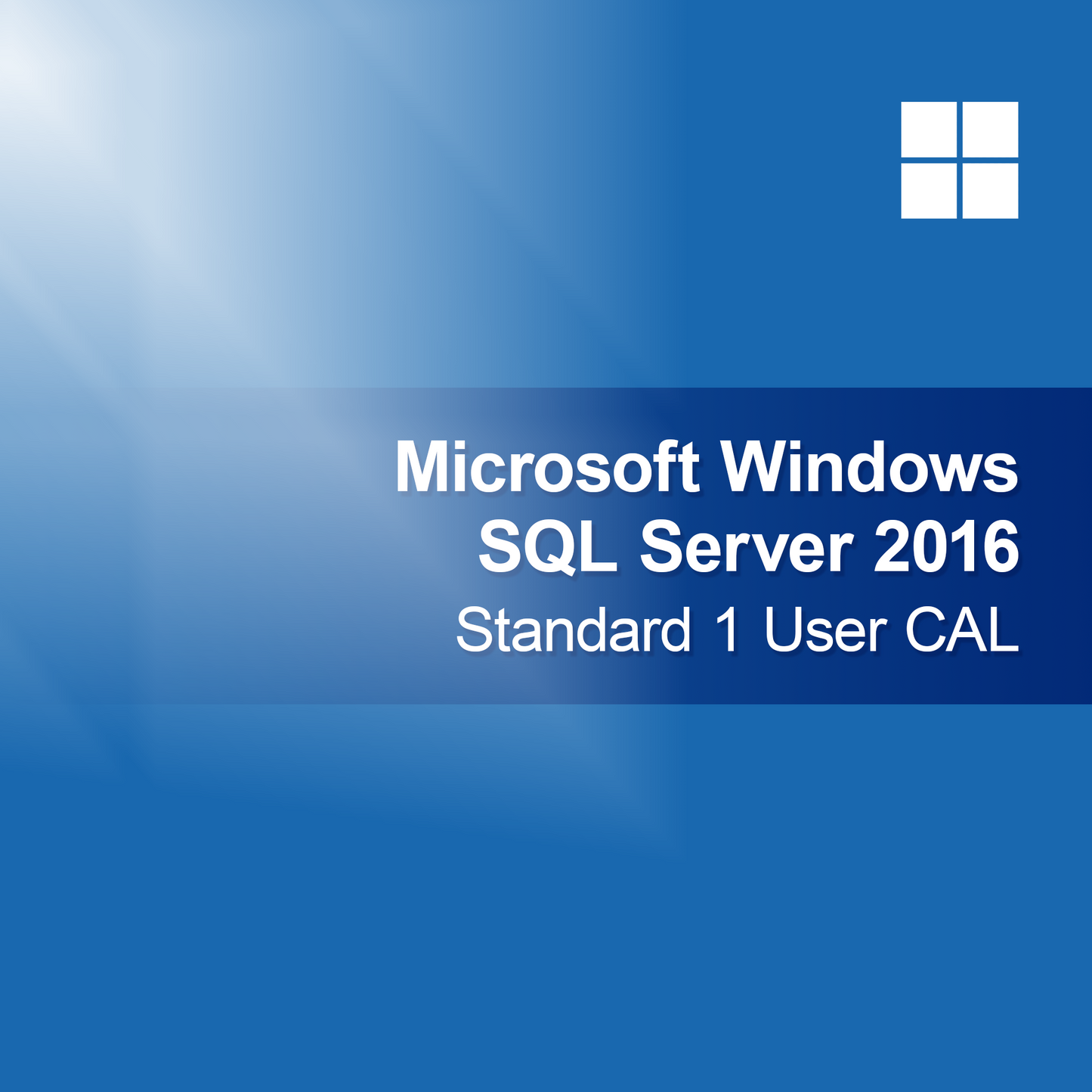 Microsoft SQL Server 2016 Standard 1 User CAL