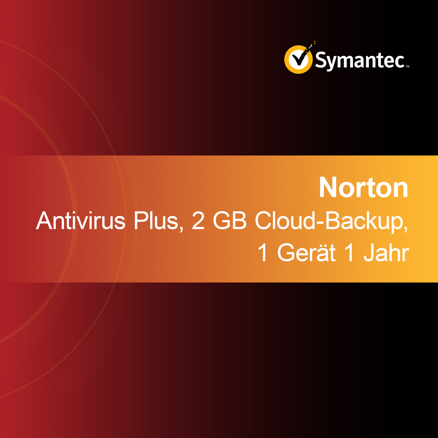 Norton Antivirus Plus, 2 GB Cloud Backup, 1 device 1 year