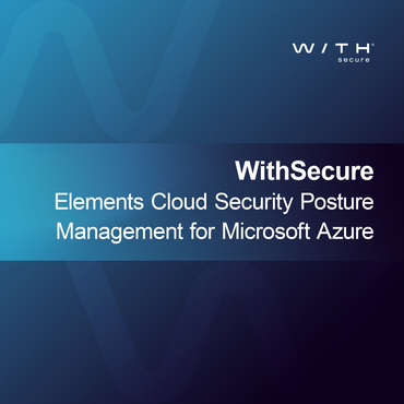WithSecure Elements Cloud Security Posture Management for Microsoft Azure